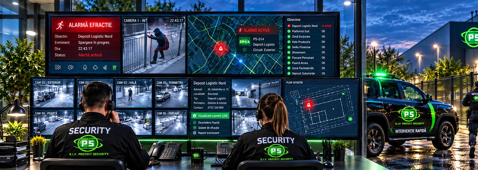 Monitorizare și intervenție rapidă SLF Protect Security